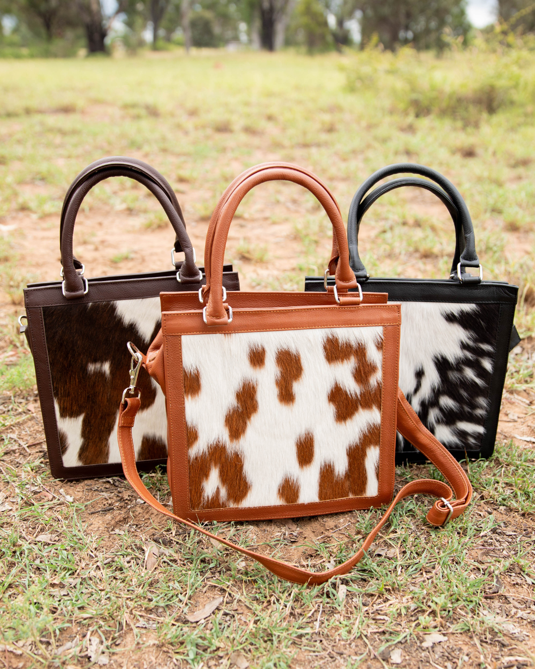 Valerie Handbag Cowhide Leather
