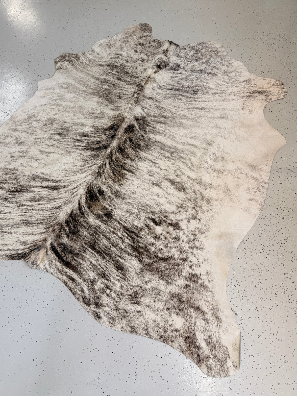 Brindle Cowhide Rug, hide #87, 179 x 192cm