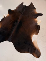 Brown Cowhide Rug hide #003
