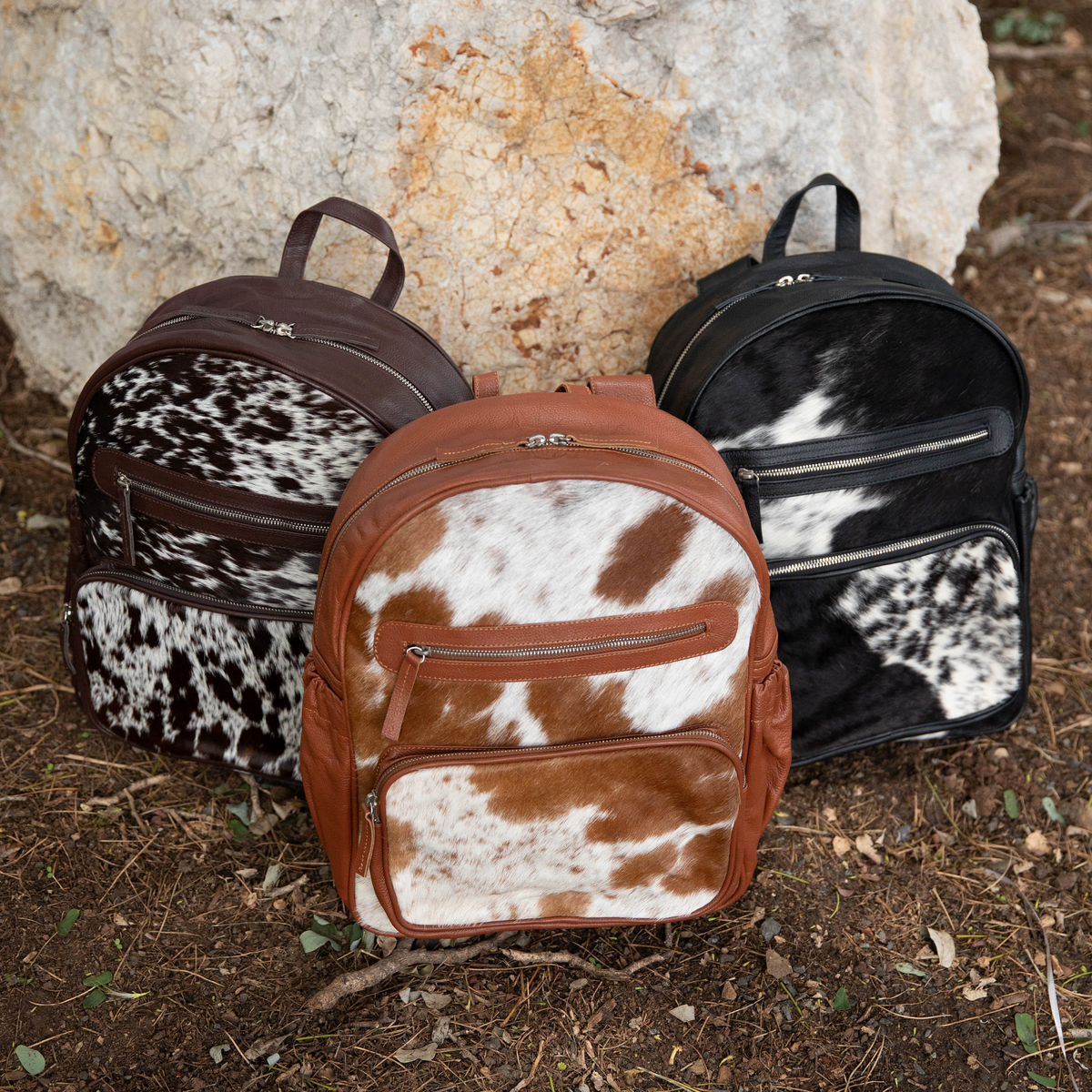 Betty Backpack Cowhide Leather – Country Allure