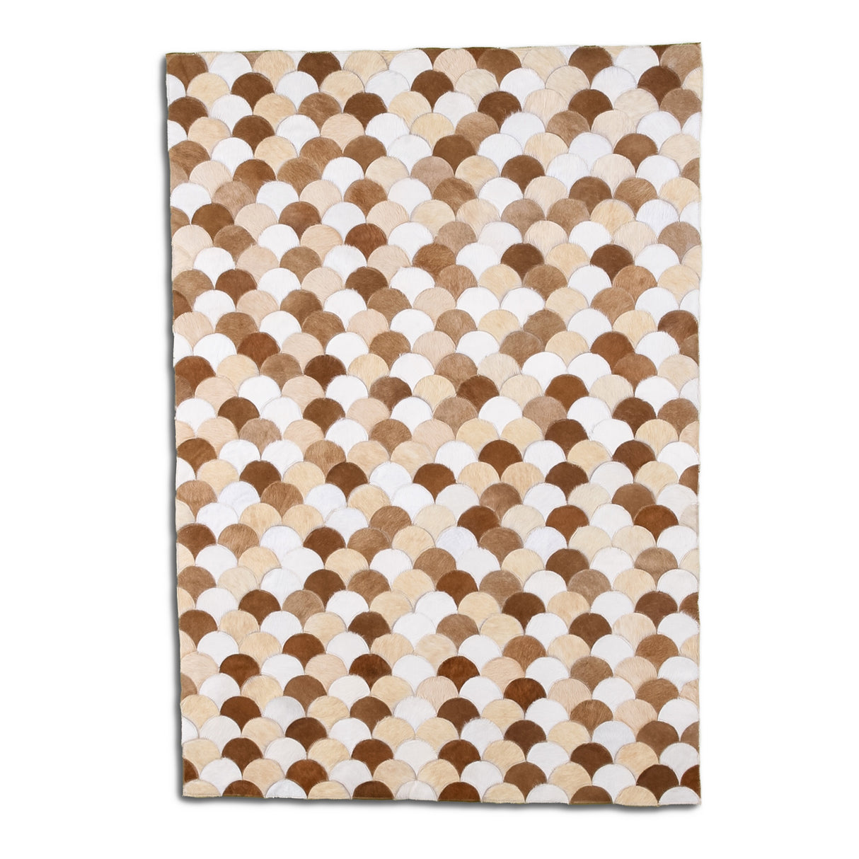 Designer Cowhide Rug - Caramel Luna
