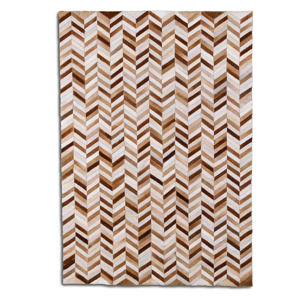Designer Cowhide Rug - Caramel Florian