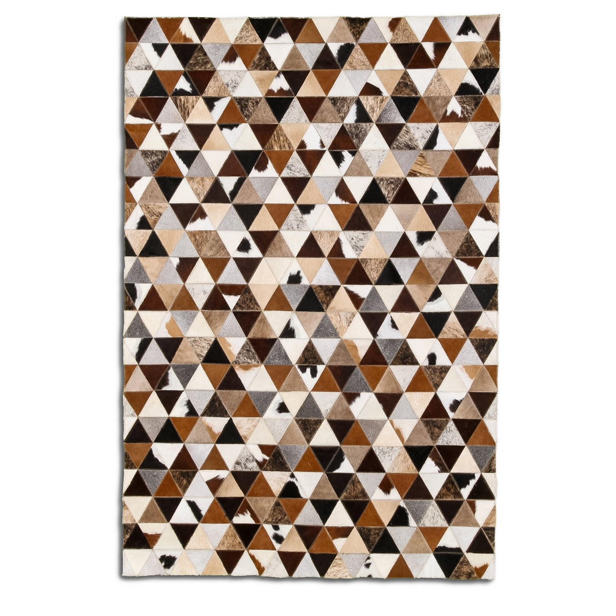 Designer Cowhide Rug - Multi Maya