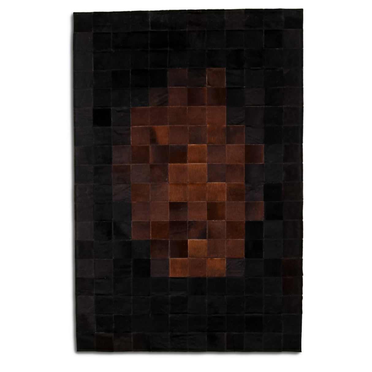 Designer Cowhide Rug - Midnight Aurora