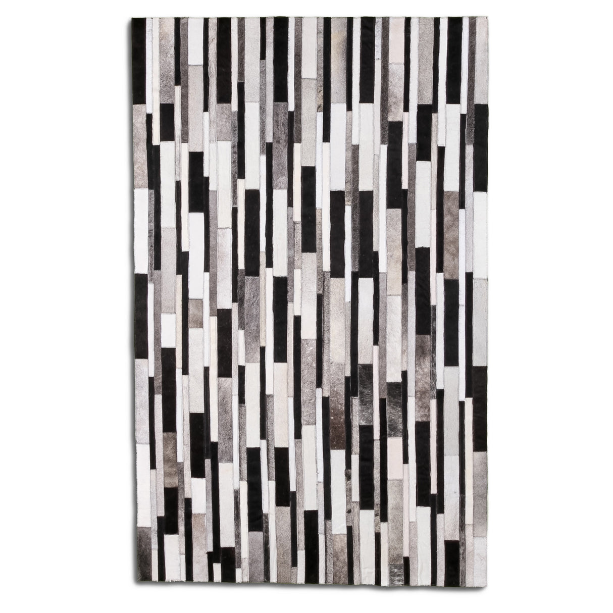 Designer Cowhide Rug - Grey Ziva