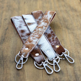 Cowhide Wristlet Keychain