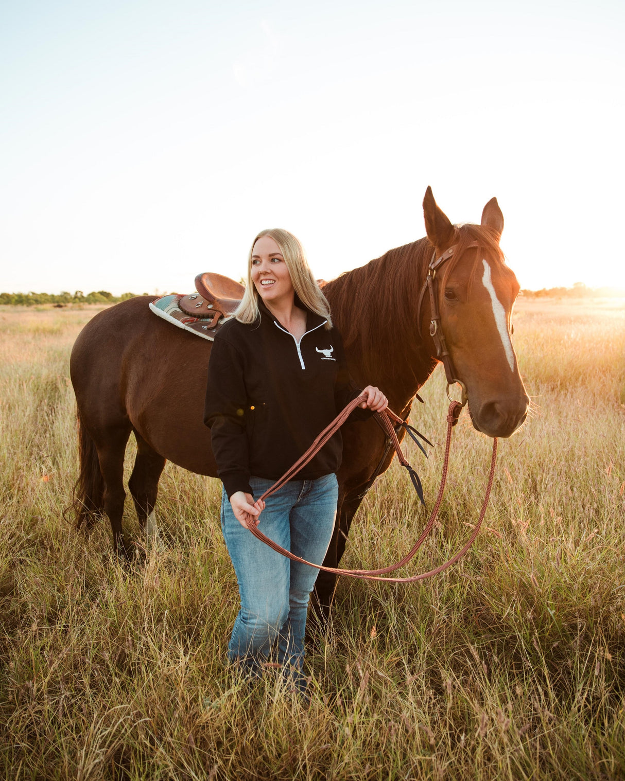 Women's Cotton Fleece 1/4 Zip Jumper