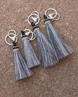 Horse Hair Tassel Keychain