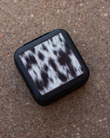 Cowhide Jewellery Box - Square