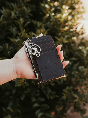 Zimi Pocket Purse - Dark Brown