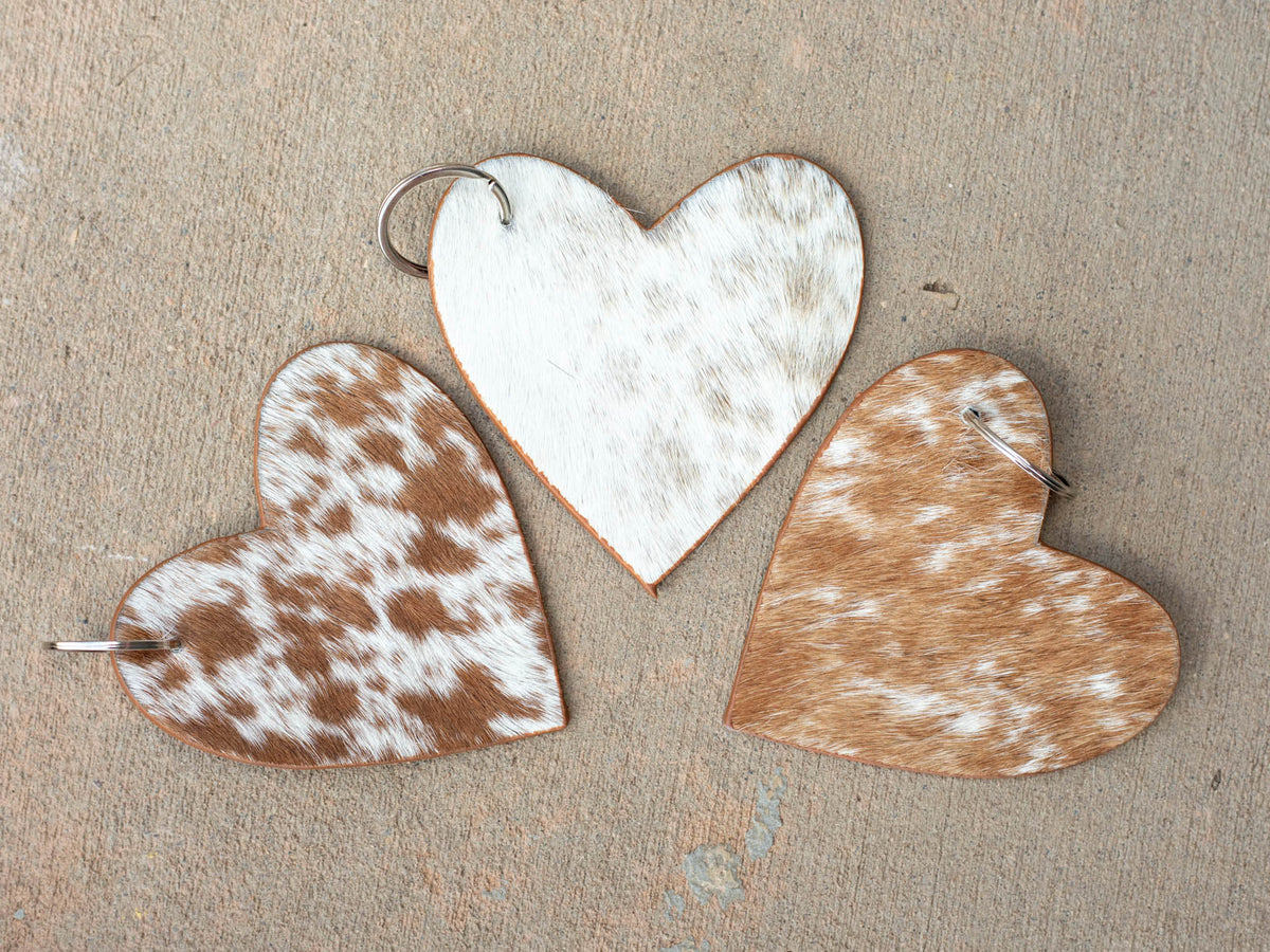 Jumbo heart keychain