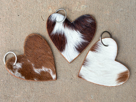 Jumbo heart keychain