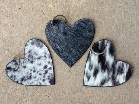 Jumbo heart keychain