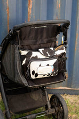 PRE SALE Callie Cowhide Leather Pram Caddy