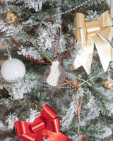 Christmas Tree Ornament -  Cowhide