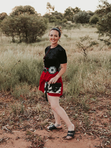 Sophia Small Clutch/Handbag - Black