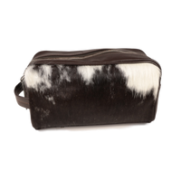 Kelsey Toiletries Bag - Dark Brown