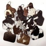 Cattle tag keychain