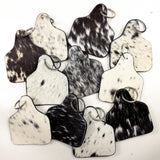 Cattle tag keychain