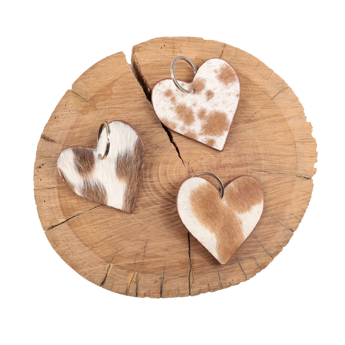 Standard heart keychain
