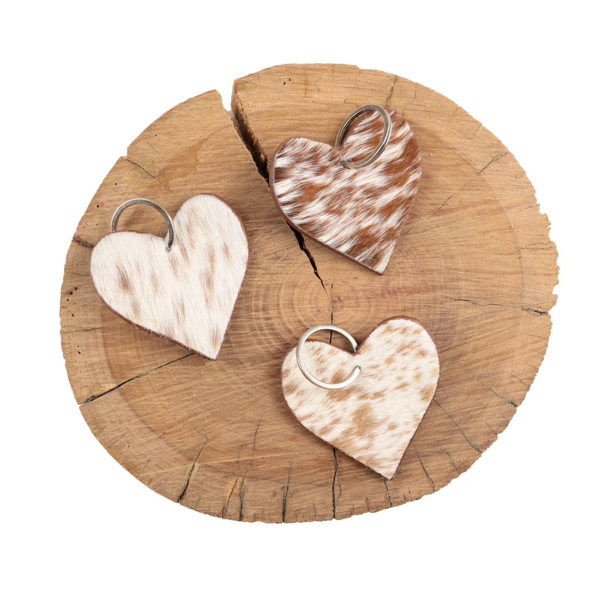 Standard heart keychain