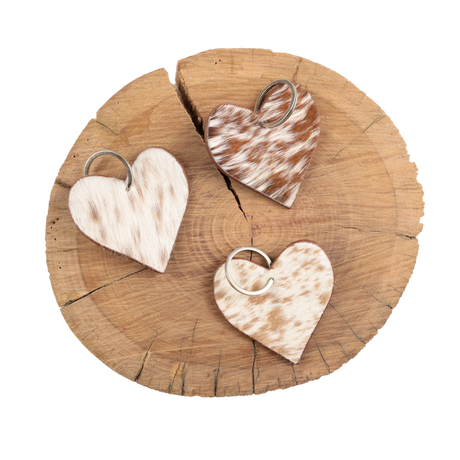 Standard heart keychain