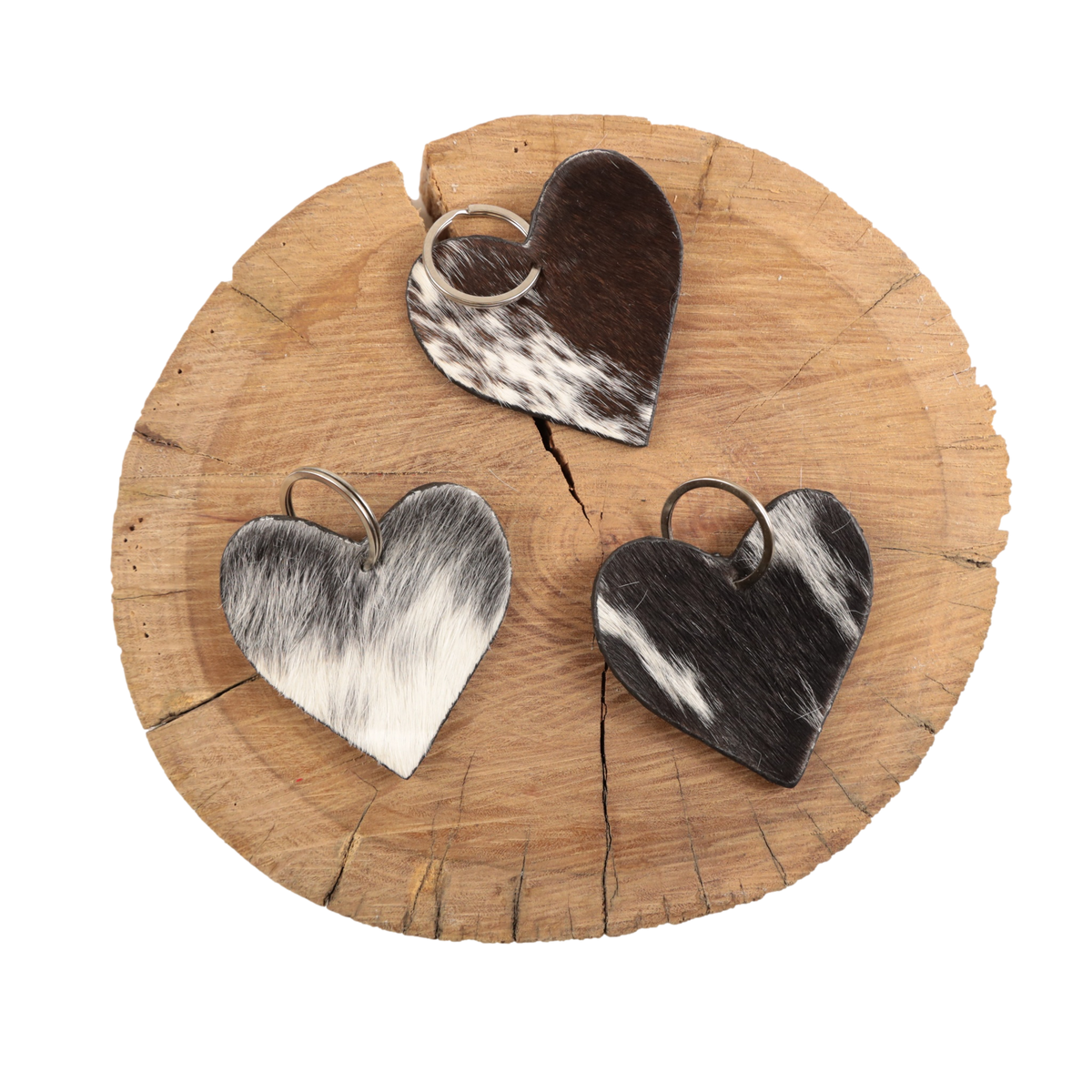 Standard heart keychain