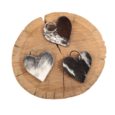 Standard heart keychain