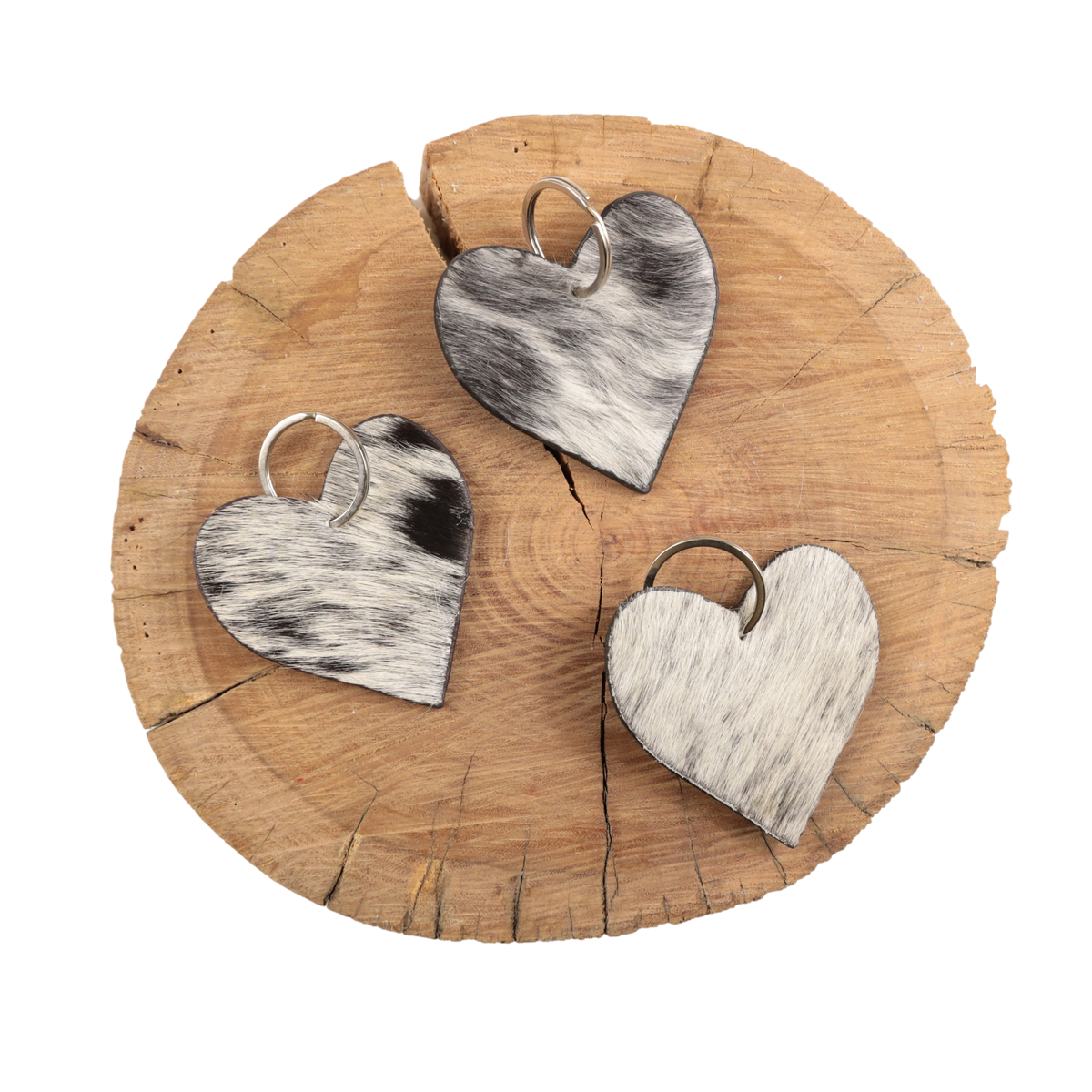 Standard heart keychain