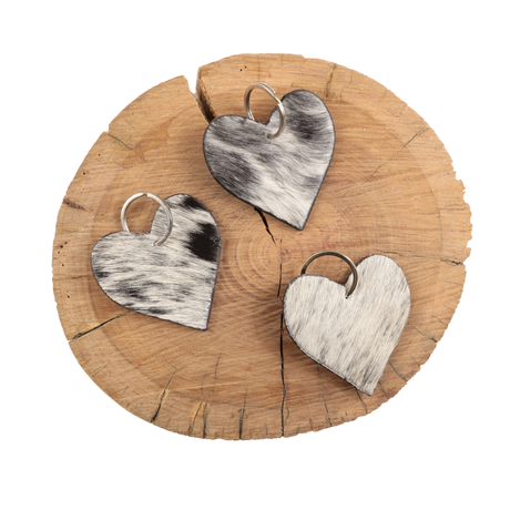 Standard heart keychain