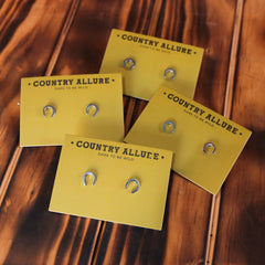 Silver Stud - Horse Shoe