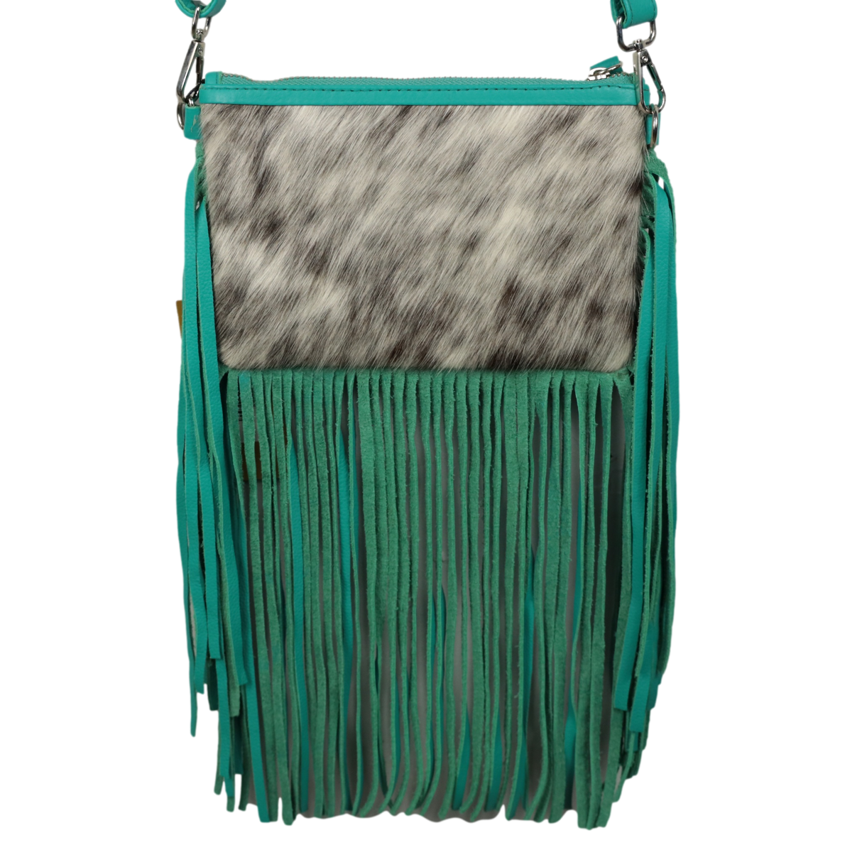 Lucy Tassel Bag - Teal