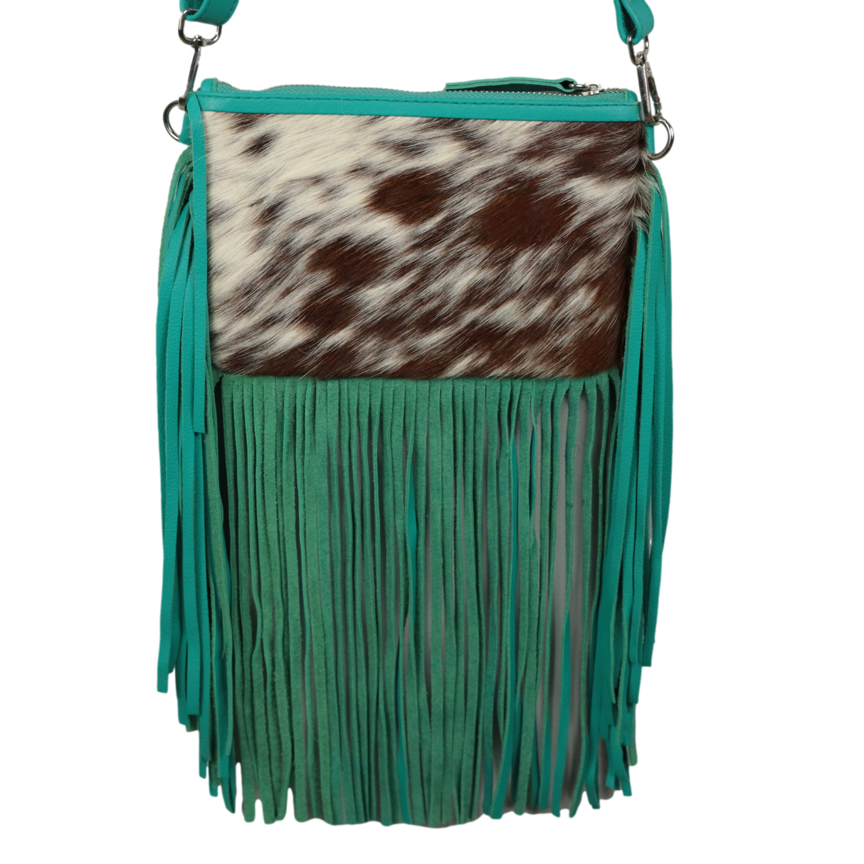 Lucy Tassel Bag - Teal