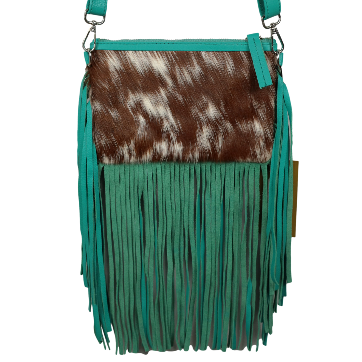 Lucy Tassel Bag - Teal