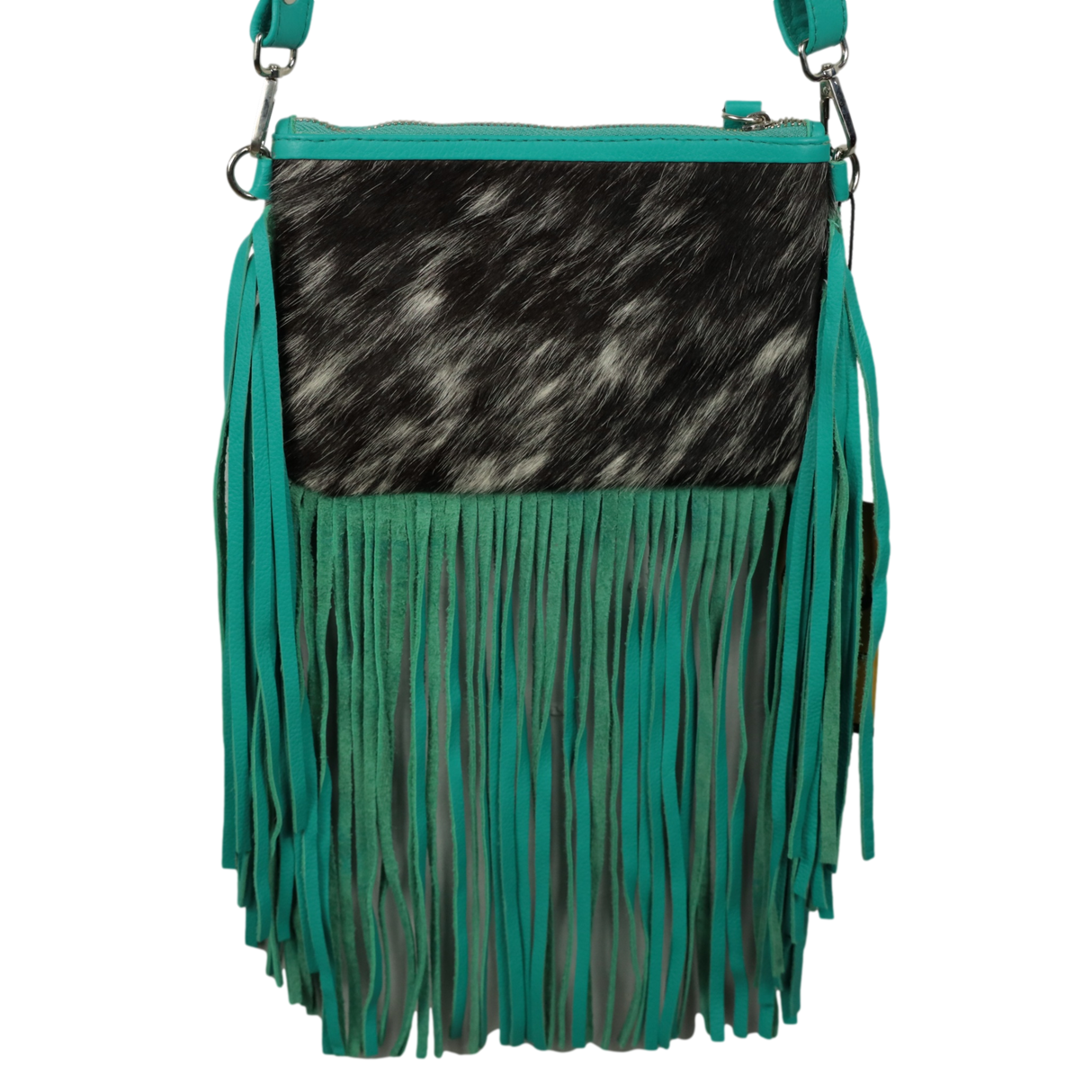 Lucy Tassel Bag - Teal