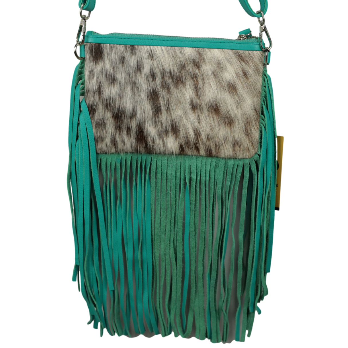 Lucy Tassel Bag - Teal