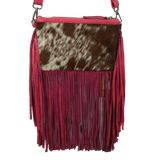 Lucy Tassel Bag - Pink