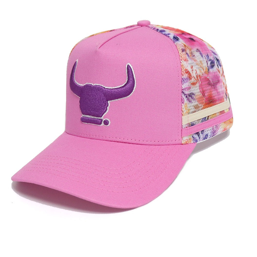 C.A Signature Trucker Cap - Pink