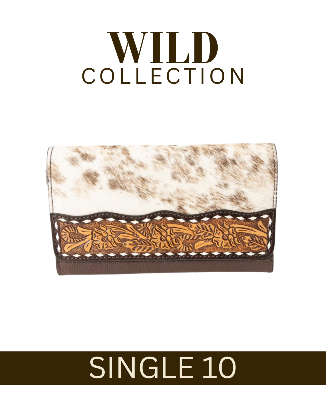 WILD Kimberley Tooled Leather Purse
