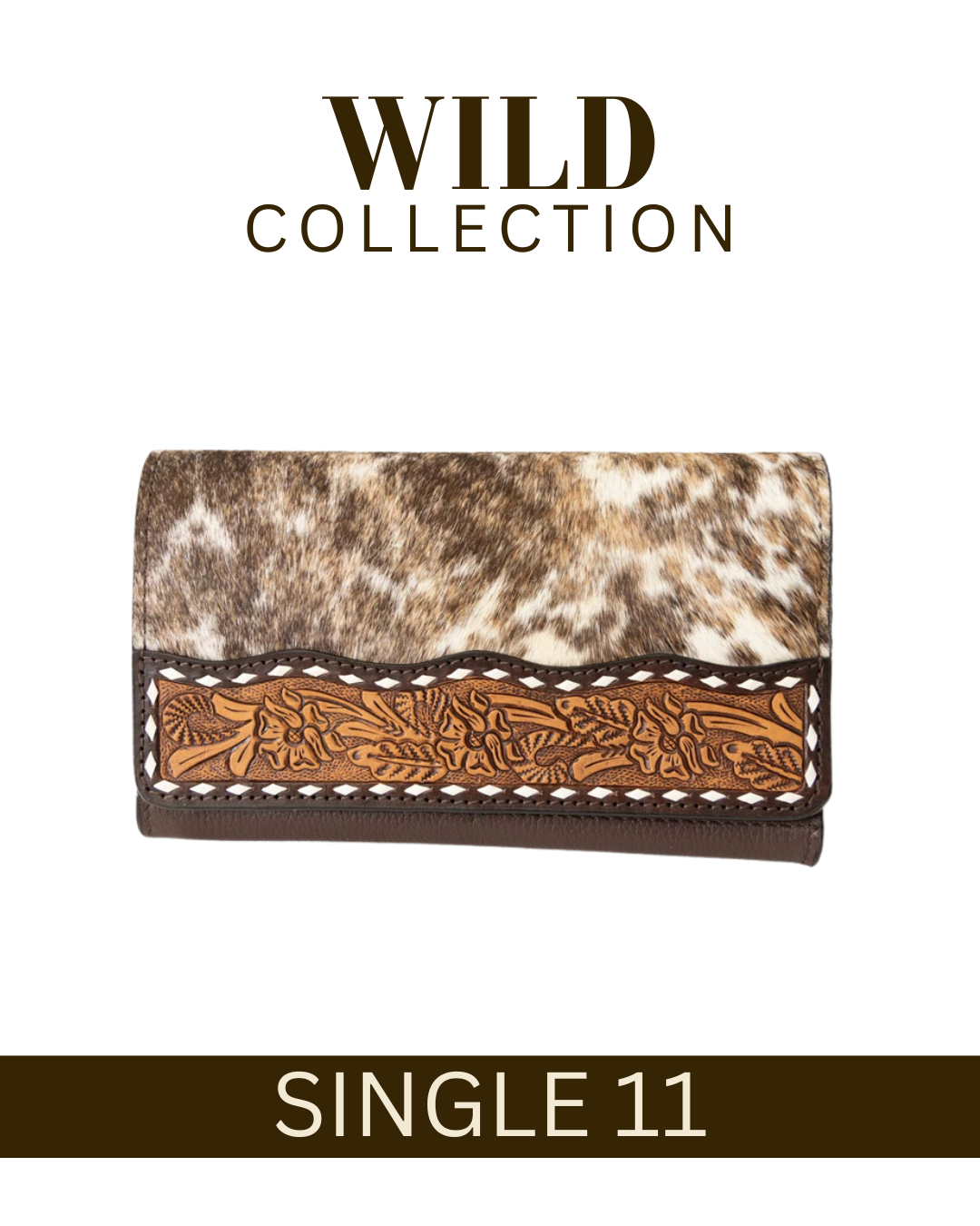 WILD Kimberley Tooled Leather Purse