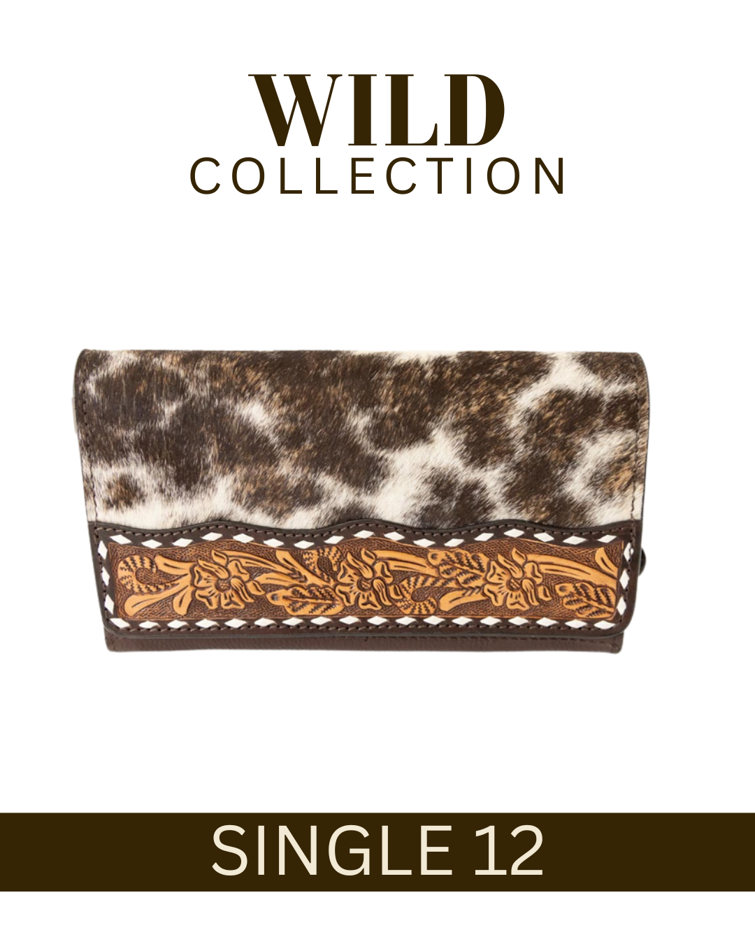 WILD Kimberley Tooled Leather Purse