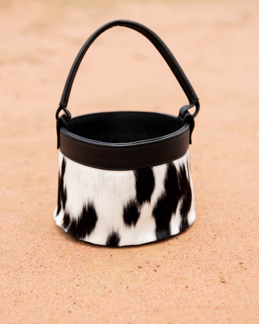 PRE SALE - Cowhide Basket - PRE SALE