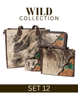 WILD Collection Tooled Leather Bag Sets