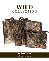 WILD Collection Tooled Leather Bag Sets
