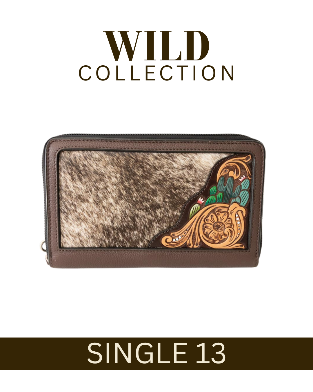WILD Desert Bloom Cactus Purse