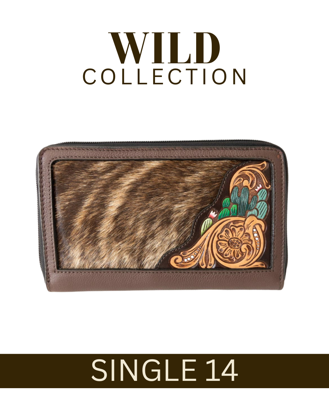 WILD Desert Bloom Cactus Purse