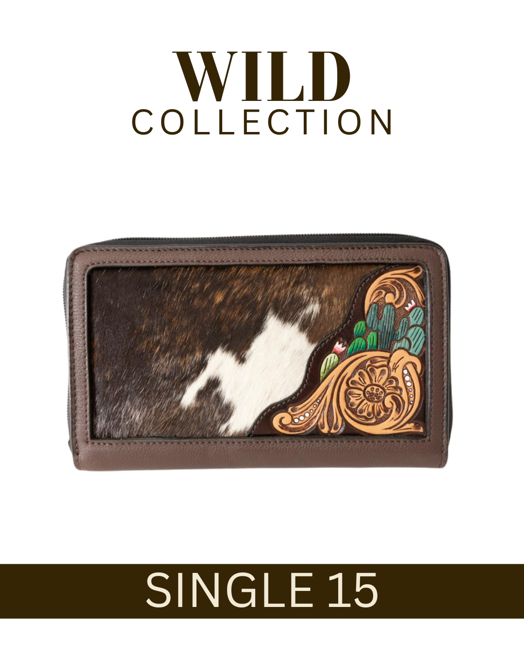 WILD Desert Bloom Cactus Purse