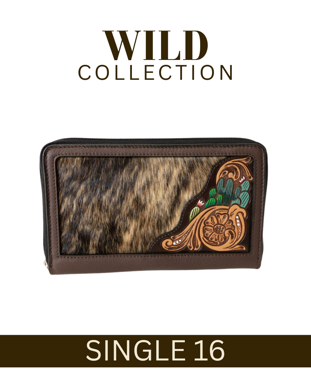 WILD Desert Bloom Cactus Purse