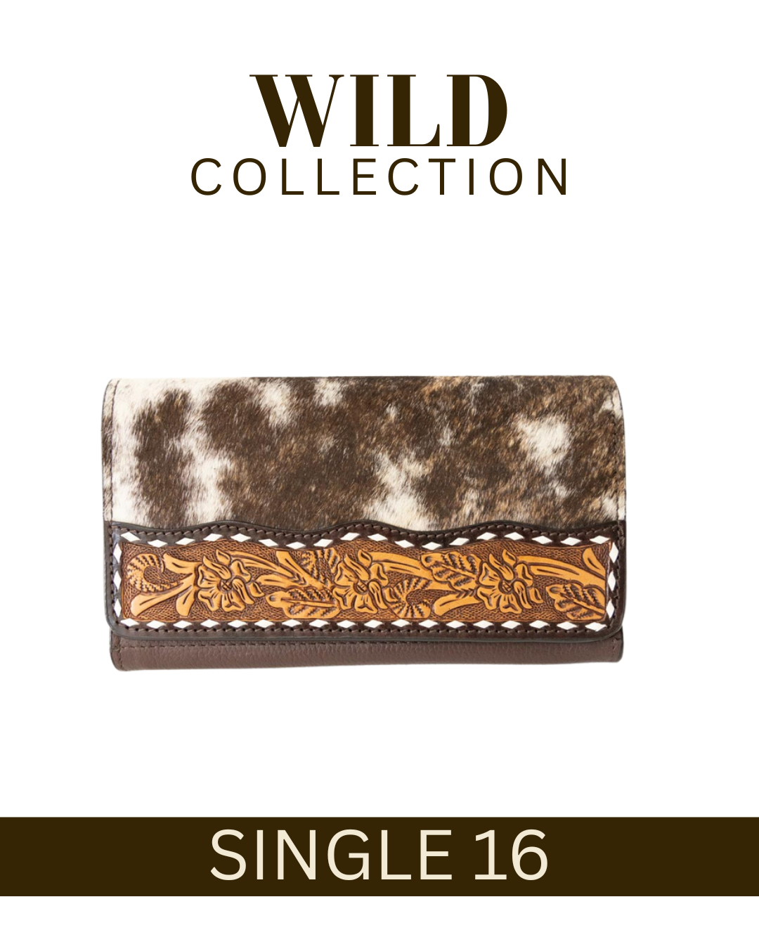 WILD Kimberley Tooled Leather Purse