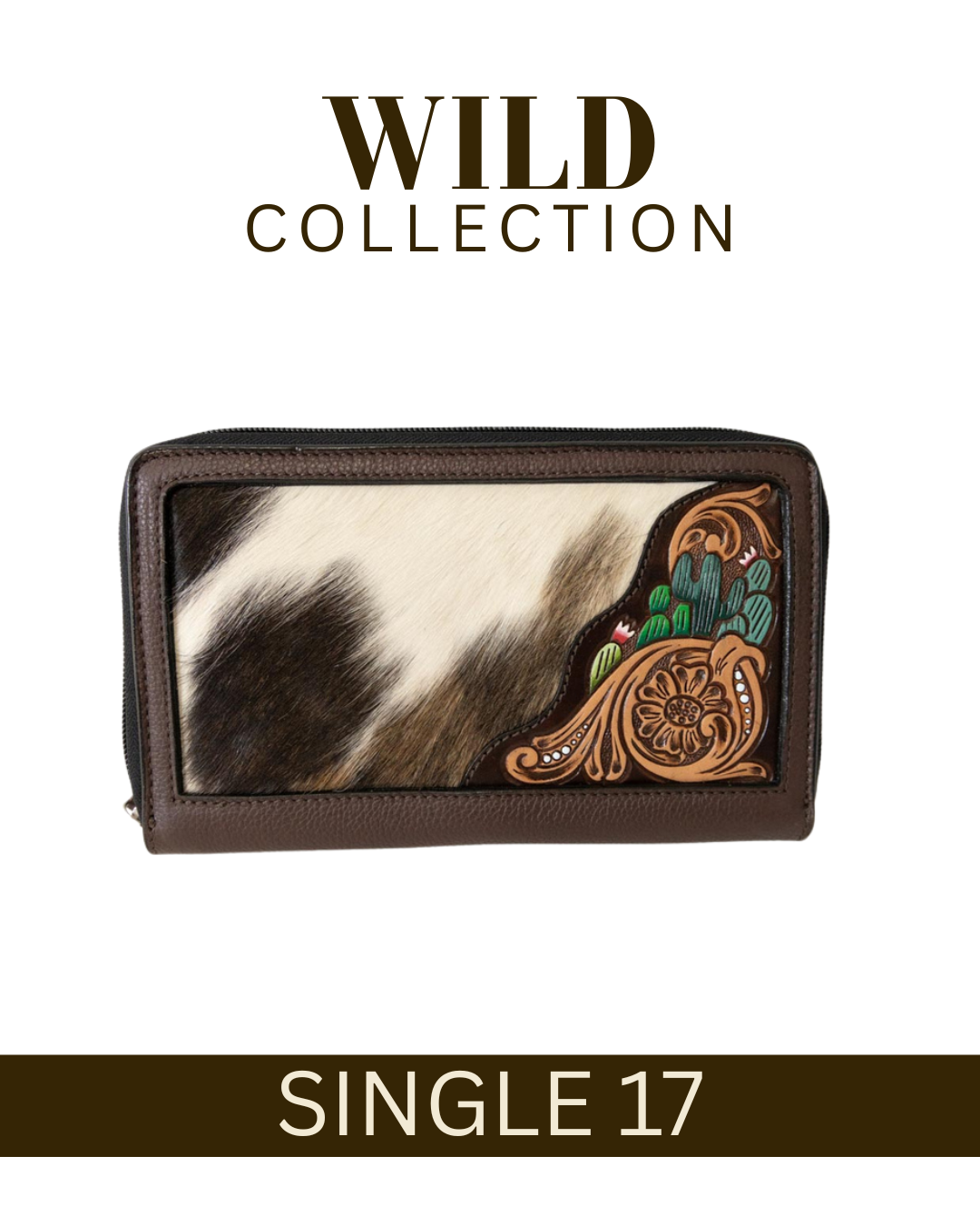 WILD Desert Bloom Cactus Purse